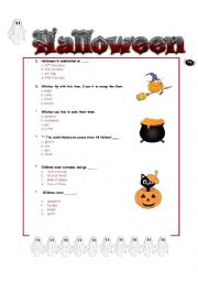 Halloween - ESL worksheet by Nani Pappi