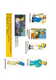 Simpson characters occupations