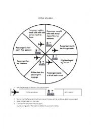 English Worksheet: Airline roleplays