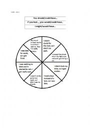 English Worksheet: Giving Late Advice