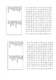 English Worksheet: Word search adjectives (physical description)
