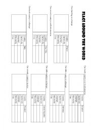 English Worksheet: Flags of the world