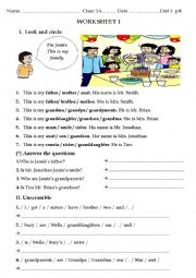 English Worksheet: Kids box ws