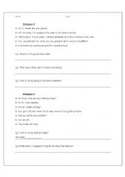 English Worksheet: Fit and healthy - Comprehension