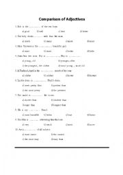 Comparison of Adjective