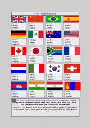 Country Capital - Country Flag Match II Quiz - By JollyTee
