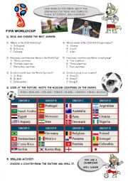 2018 World Cup activities