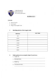 English Worksheet: Present simple v/s Present continuous
