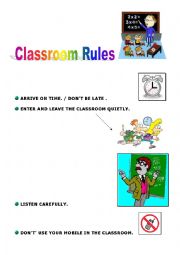 Classroom rules