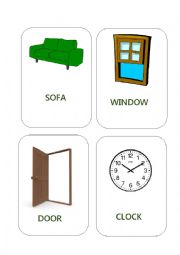House Furniture Flashcards