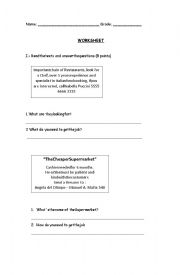 English Worksheet: Jobs 