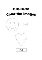 English Worksheet: Colors