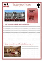 Worksheet Buckingham Palace