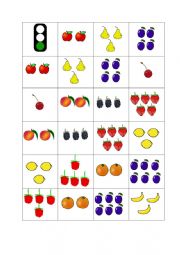 Fruit domino