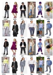 DESCRIBING CLOTHES 1 pictur…: English ESL worksheets pdf & doc