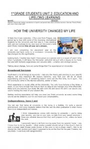 How university changed my life