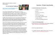 English Worksheet: The Ice Bucket Challenge