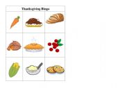 Thanksgiving Bingo