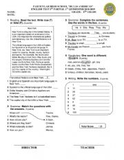 Numbers and Subject Pronouns