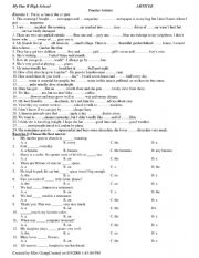 English Worksheet: Article