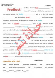 English Worksheet: exercise