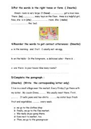 language tasks for 7th form