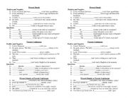 English Worksheet: Present Simple & Present Continuous