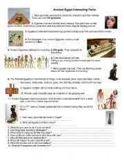 Ancient Egypt Interesting Facts
