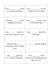 Tenses (cards)
