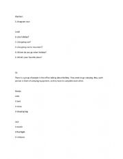 English Worksheet: Talking about possession lesson plan