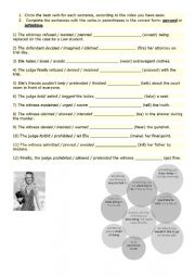 English Worksheet: Legally Blonde - Comprehension activity