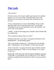 English Worksheet: Tale 