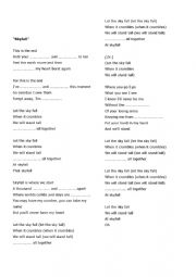Skyfall - song lyrics (fill in the gaps)