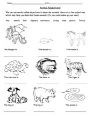 Describing animals