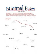 Minimal pairs