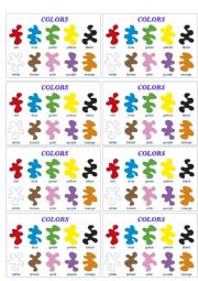 English Worksheet: colors 