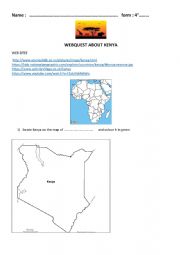 webquest about Kenya