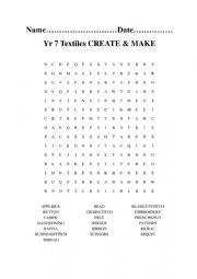 textiles wordsearch esl worksheet by rhughestrs