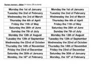 English Worksheet: Human Memory - Dates