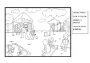 English Worksheet: Playgroung