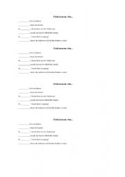 English Worksheet: Talk to your friend