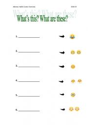 English Worksheet: Whats (this/that/these/those)?