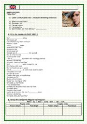 English Worksheet: Worksheet