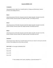 Sentence Framed Research Paper 