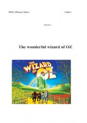 scene 4 script of the play the wizard of oz