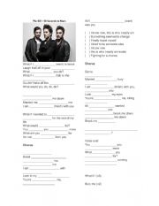 The Kill - 30 Seconds To Mars Worksheet