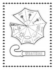 English Worksheet: Weather 