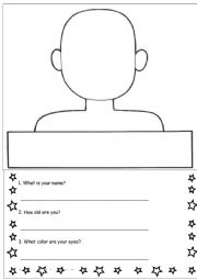 Self Introduction Worksheets