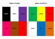 Bingo - Colors