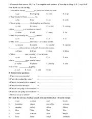 exercise - ESL worksheet by linh phuong2019